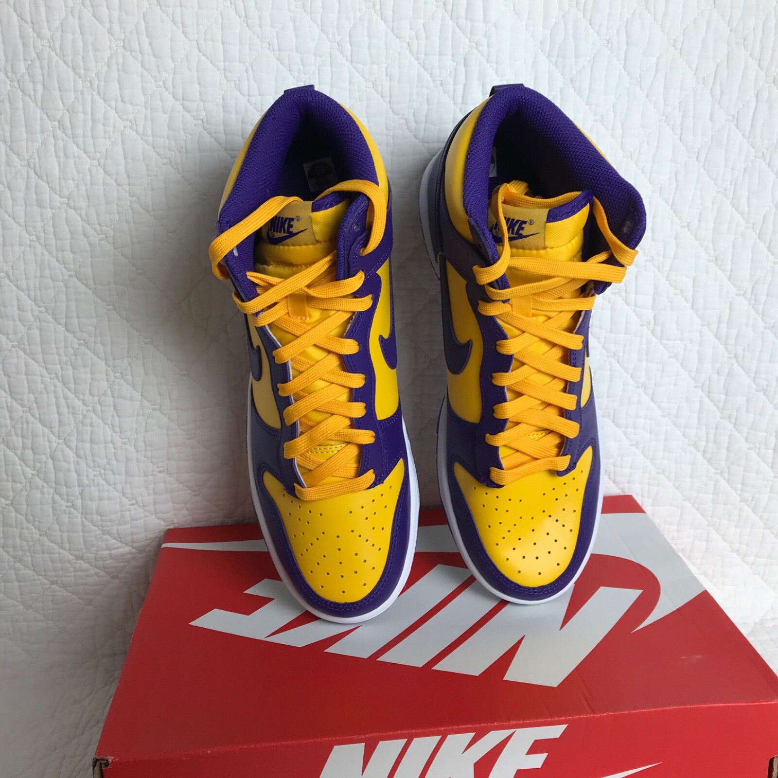 Nike Dunk High Retro Shoes Men’s SZ 9.5 Court Purple DD1399-500 NWB