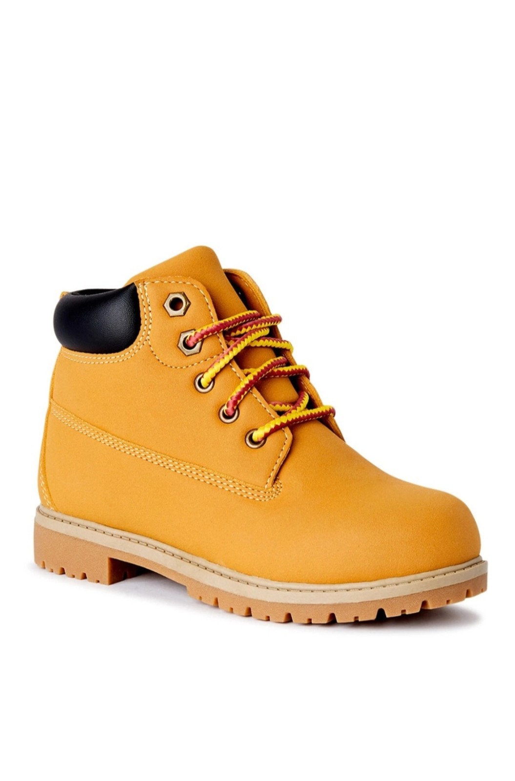 Wonder Nation Boys Tucker Boots, Size 6 Wheat Excellent Condition