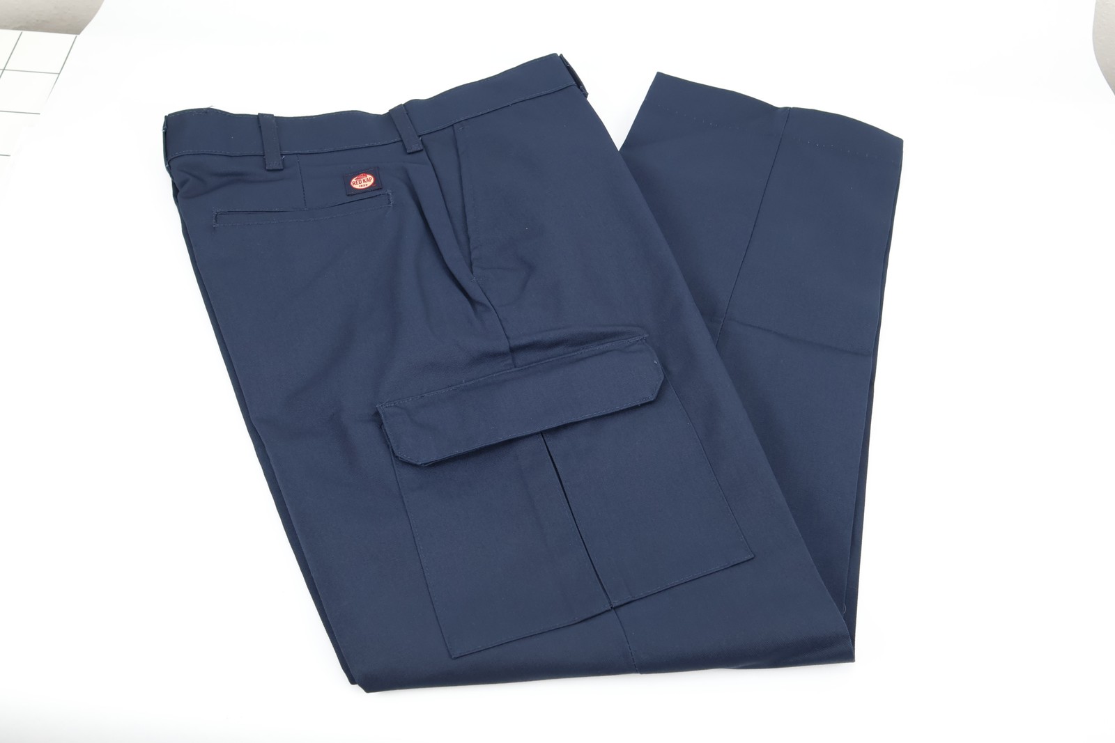 Red Kap PT88NV2 Navy Cargo Work Pants Mens 32×32 Workwear Industrial
