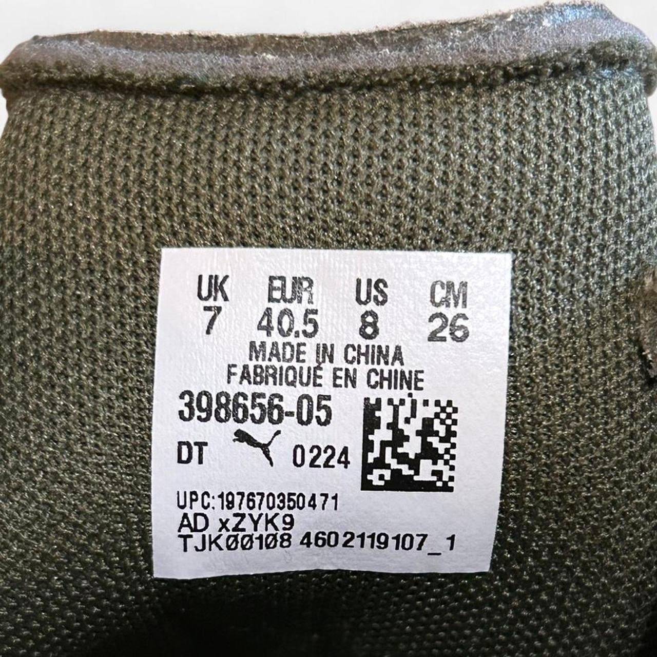 Puma Suede Green Sneakers