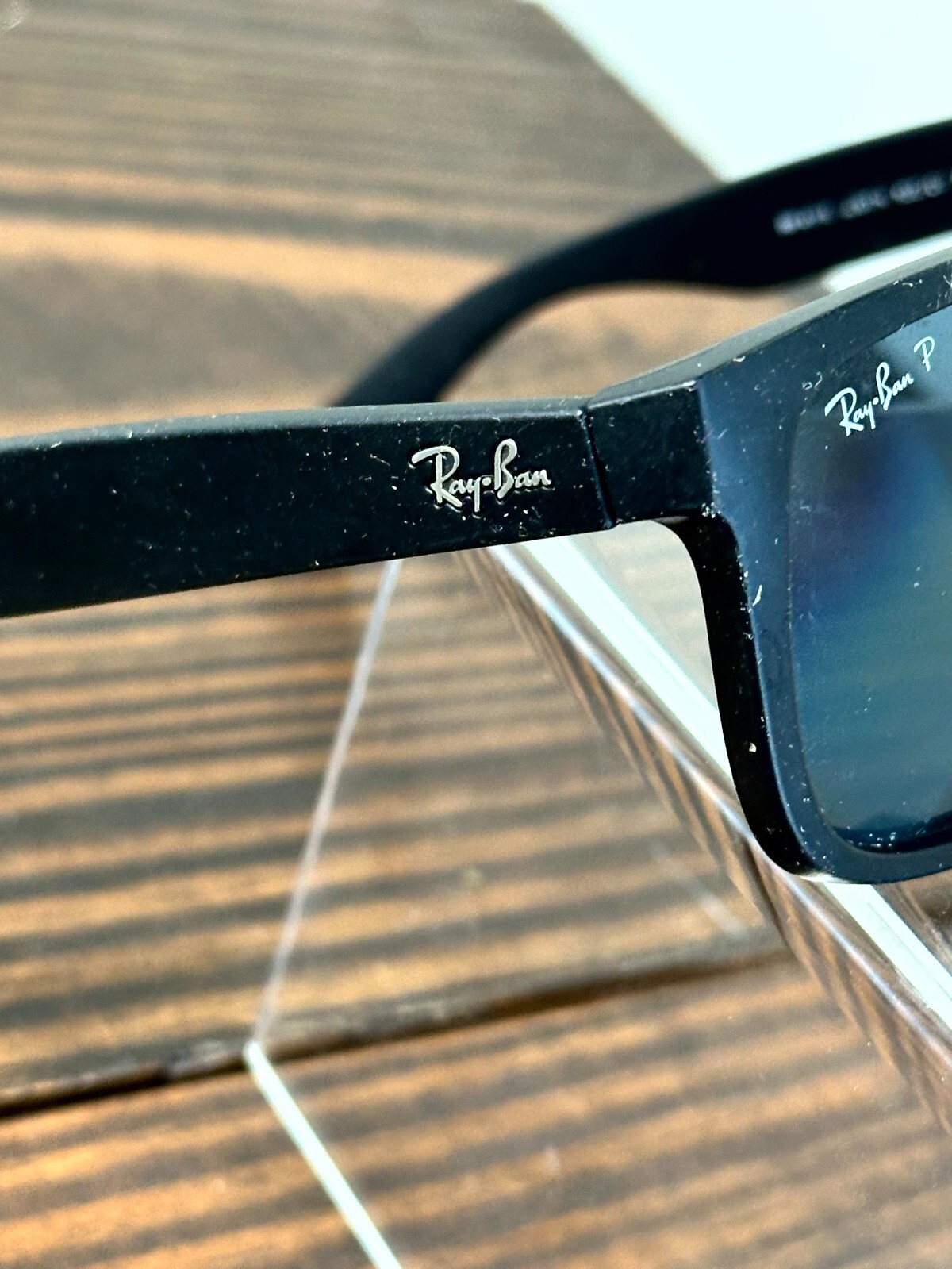 Ray-Ban Justin Classic RB4165 622/2V Matte Rubber Black Sunglasses Full Rim