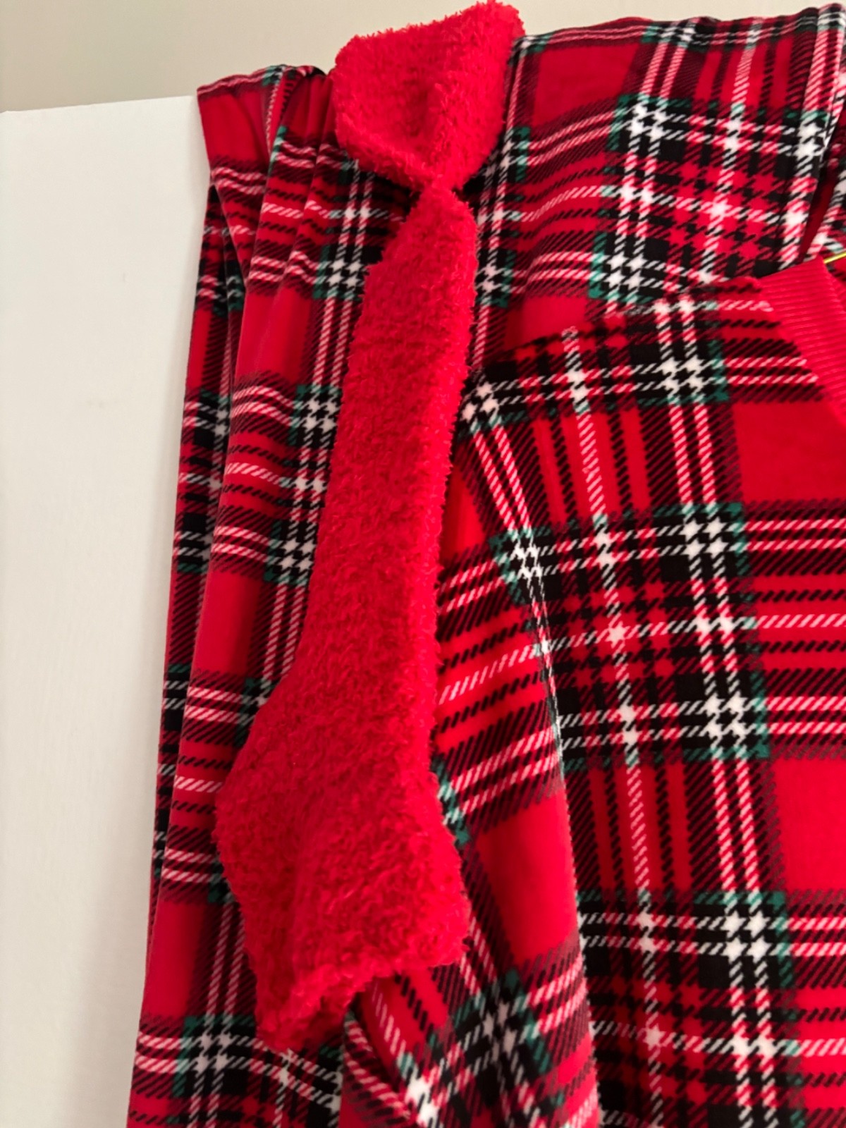 JOYSPUN pajama set ❤️ NWT womens L red plaid
