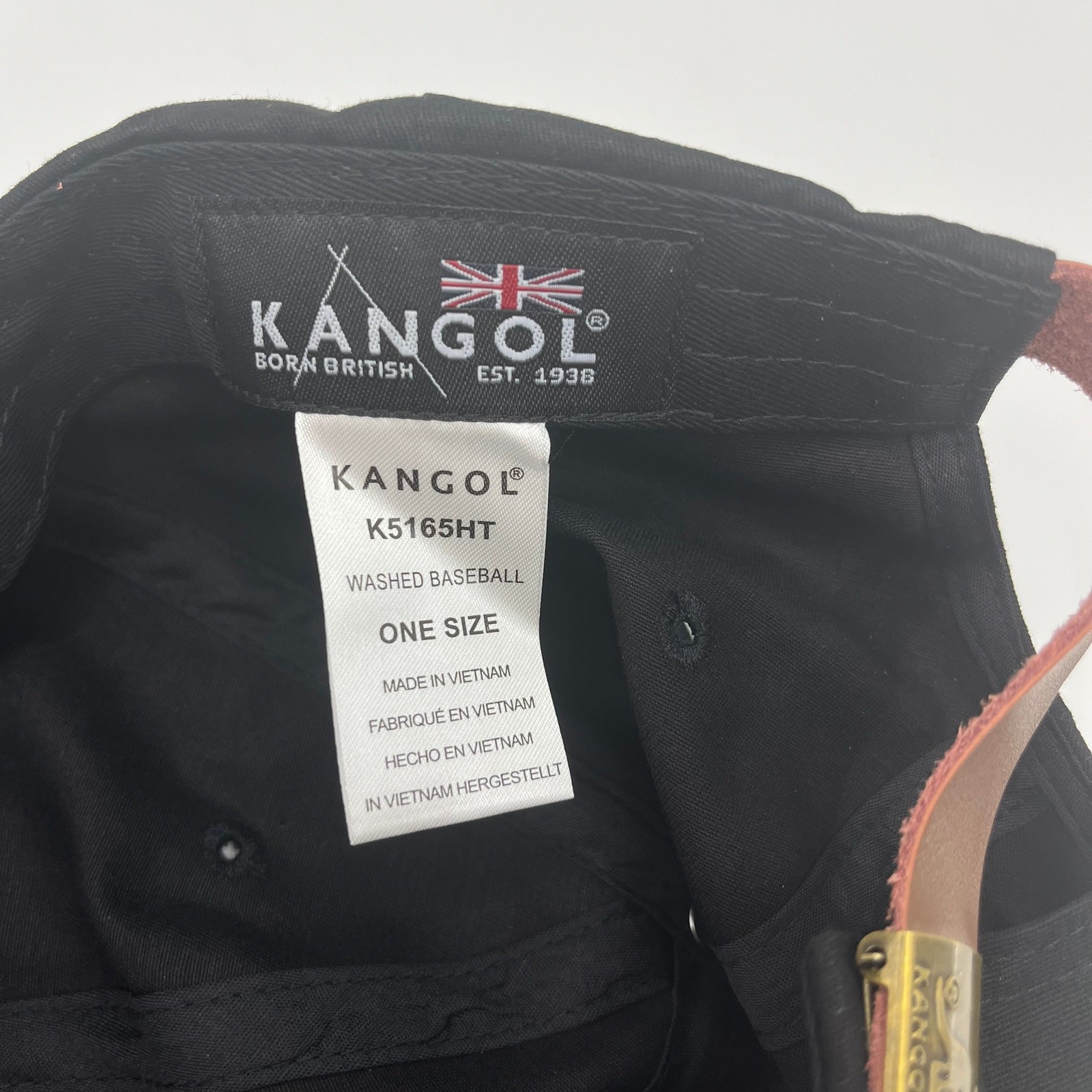 2 Pcs Kangol Baseball Cap Embroidered Logo Adjustable Cotton Dad Hat