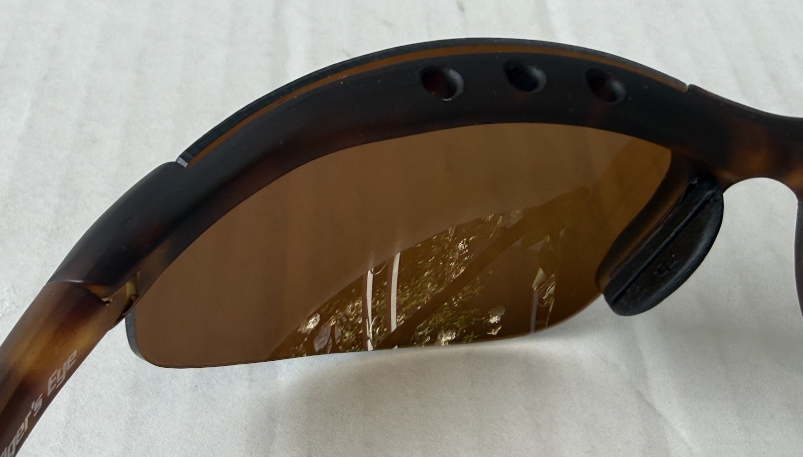 Rare NATIVE Eyewear Dash XR Tigers Eye Polarized Sunglasses Excellent Condition.