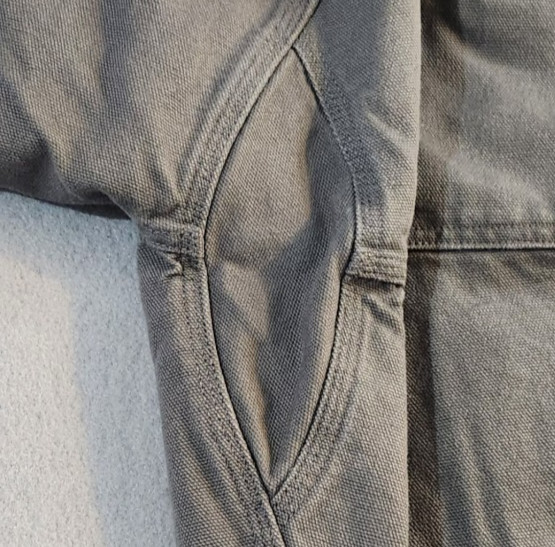 Duluth Trading Fire Hose Ultimate Cargo Pants Mens 42X30 Gray Heavyweight Gusset