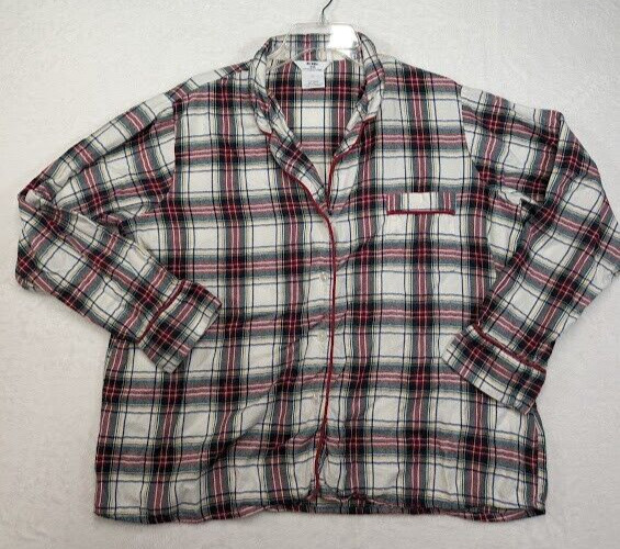 Van Winkle & Co Portuguese Flannel Women’s Button Up Top Size XL Plaid