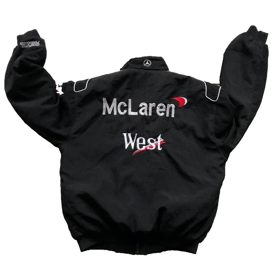 Vintage Mclaren Racing Jacket Team Racing Embroidered Jacket