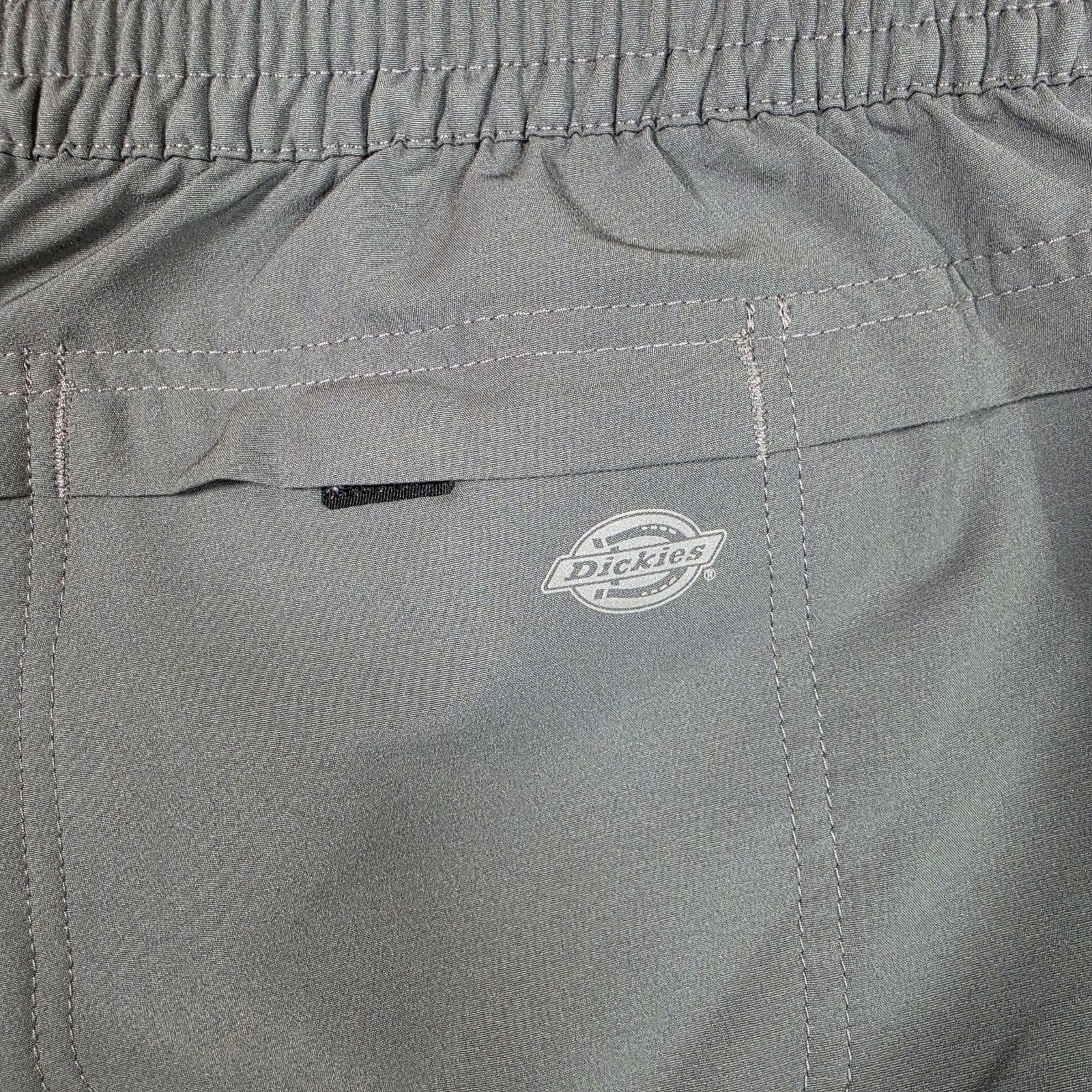 Dickies Cooling Temp IQ Cargo Shorts 12 Gray Stretch Utility Performance Golf