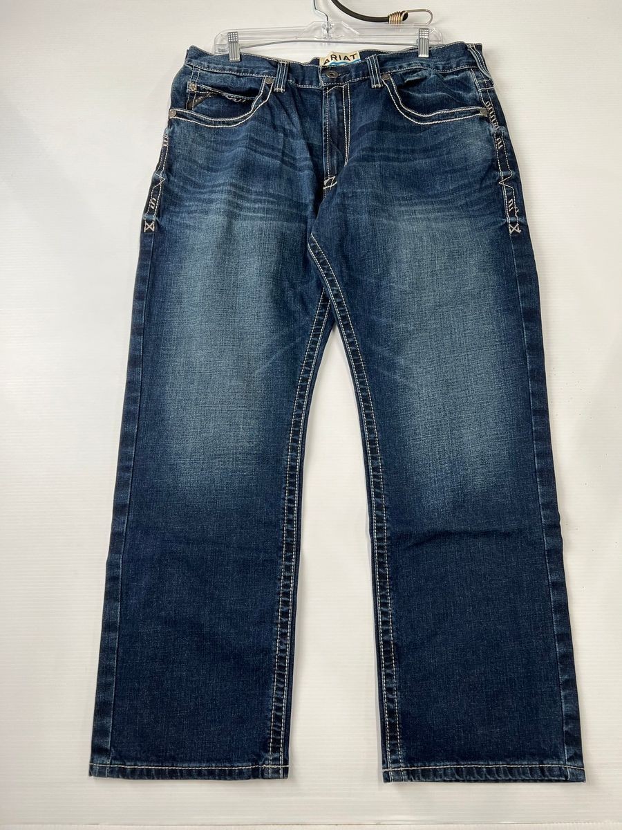 ARIAT M2 Relaxed Stretch Stillwell Jean Men’s Size 36×30 Salton