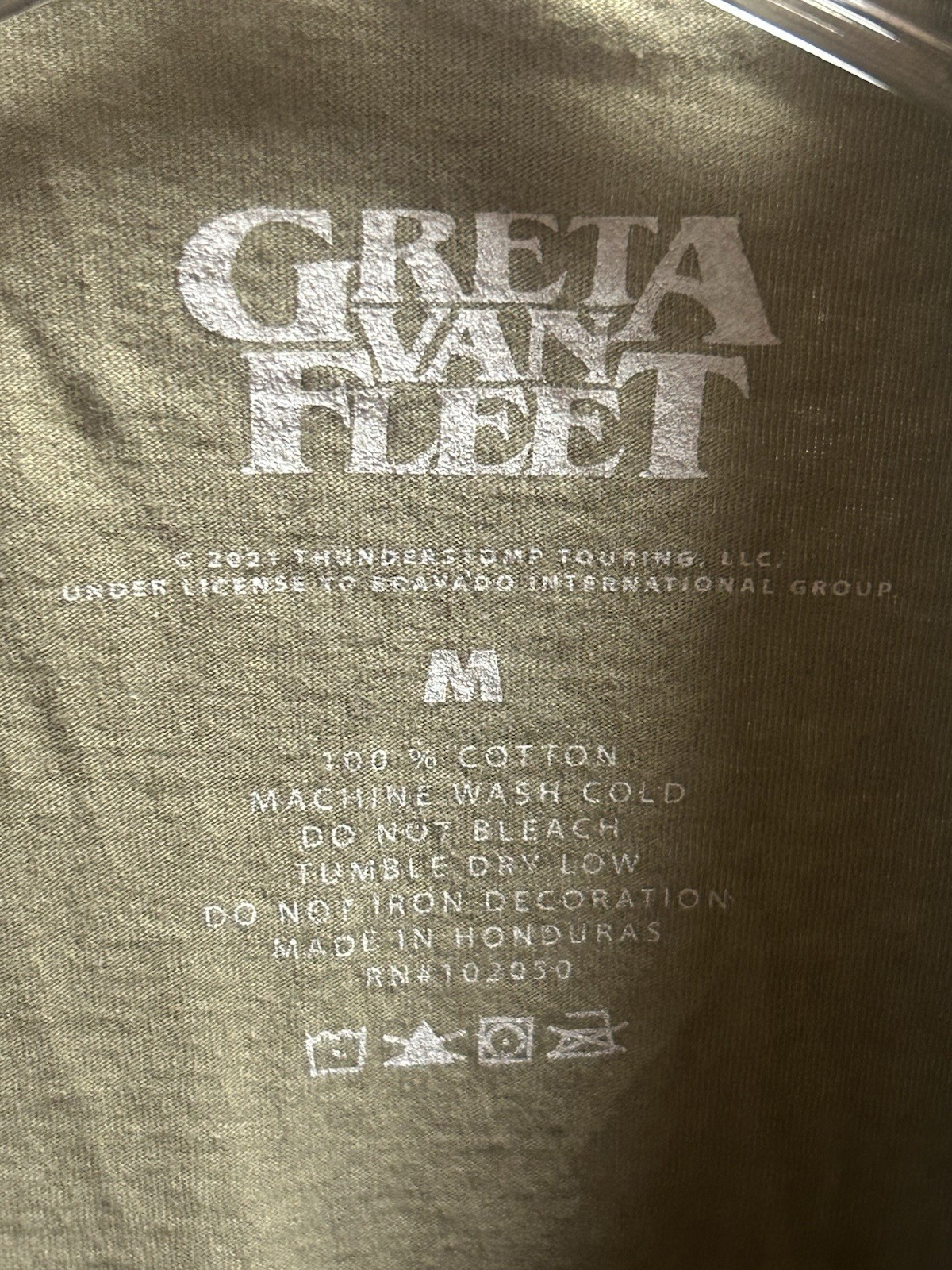 GRETA VAN FLEET -THE BATTLE AT GARDEN’S GATE 2021 M T-Shirt