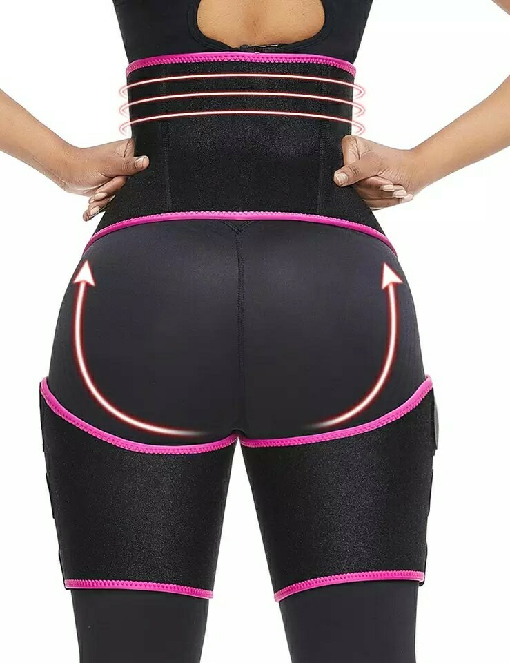 High Waist Thigh Body Shaper Trimmers Trainer Butt Lifter Slimming Burn Belt