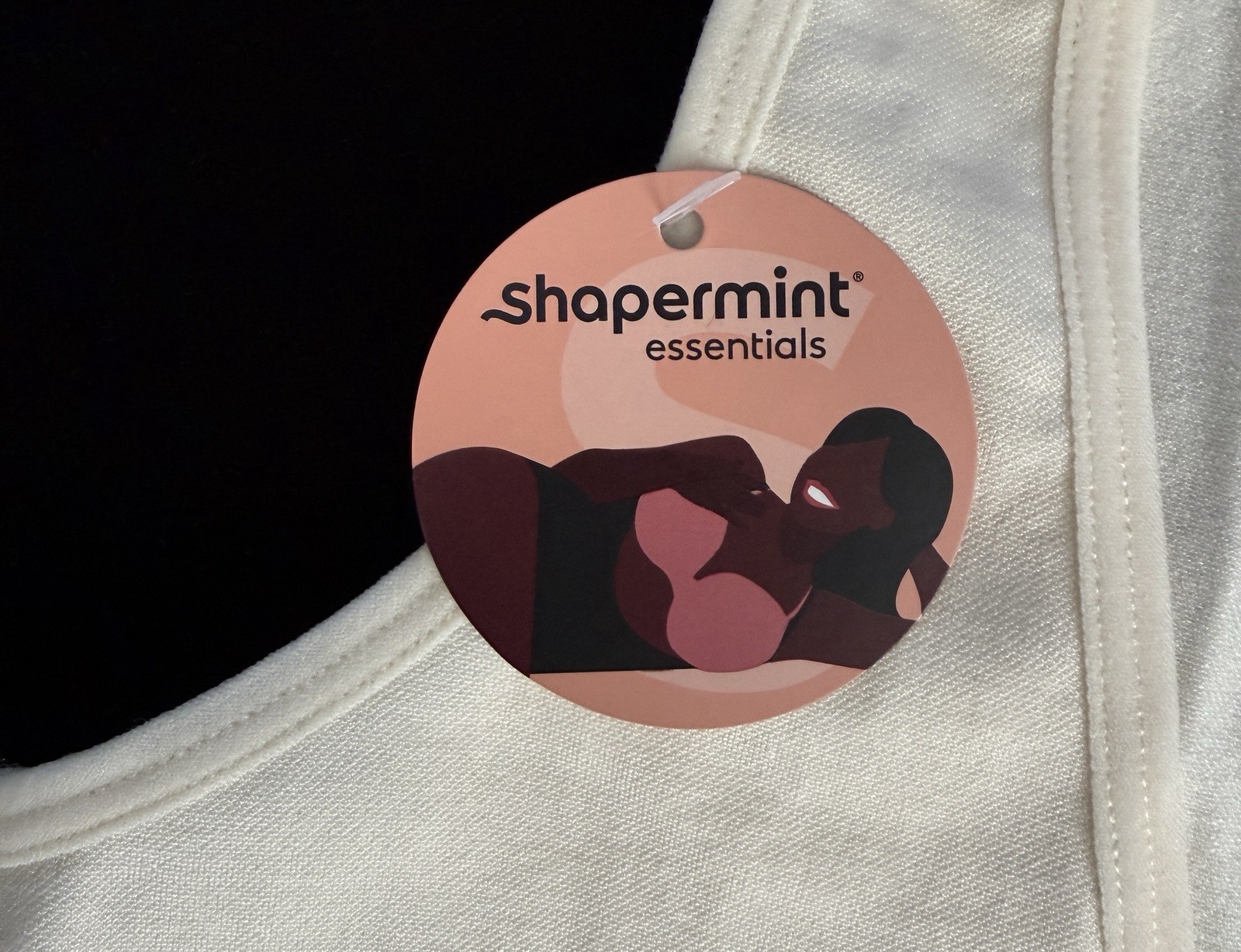 Shapermint Essential Open Bust Shaper Cami Beige Nude Size 2XL NWT