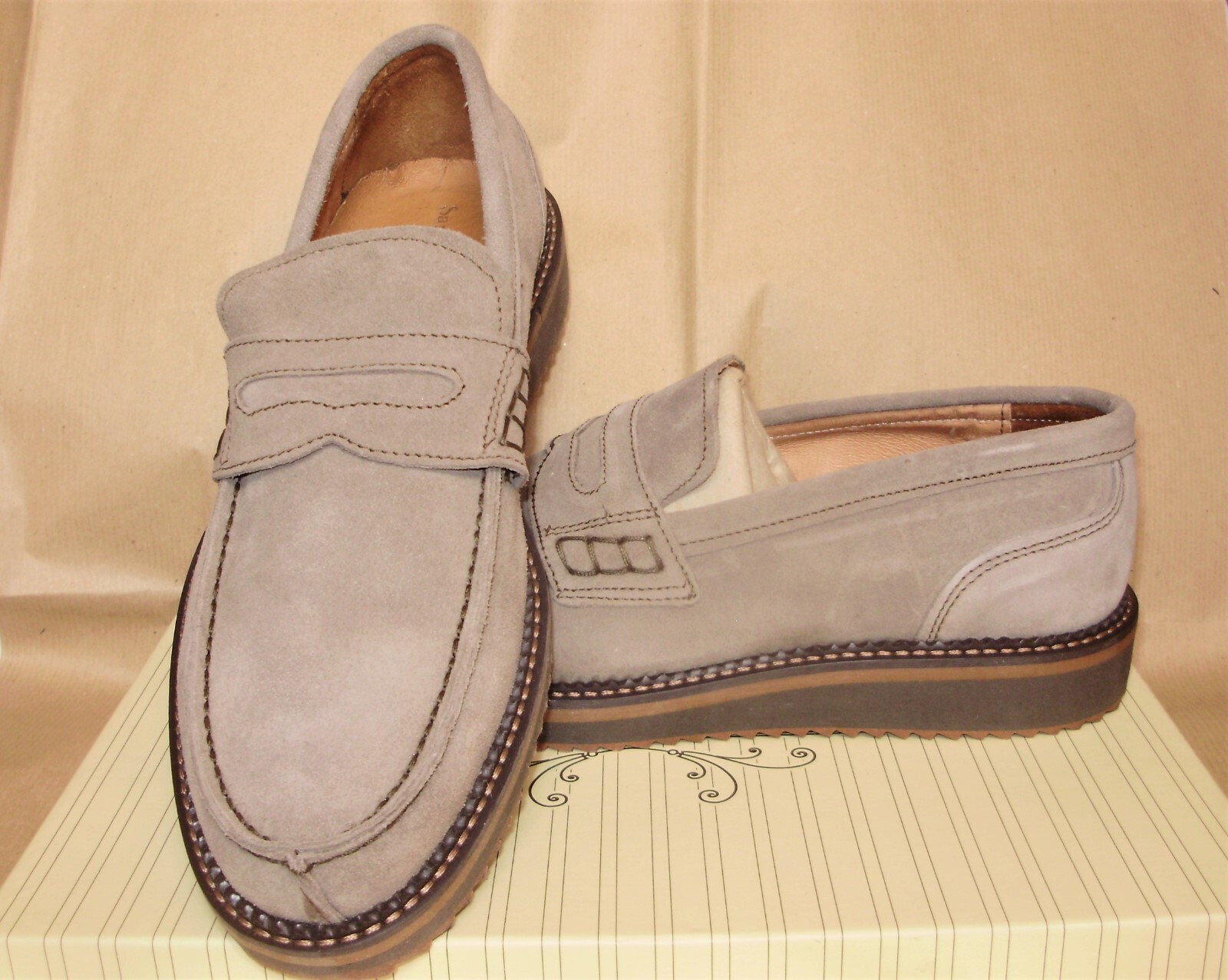 ITALIAN SARTORIA SUEDE SUEDE SUEDE SUEDE SUEDE SUEDE UK 7