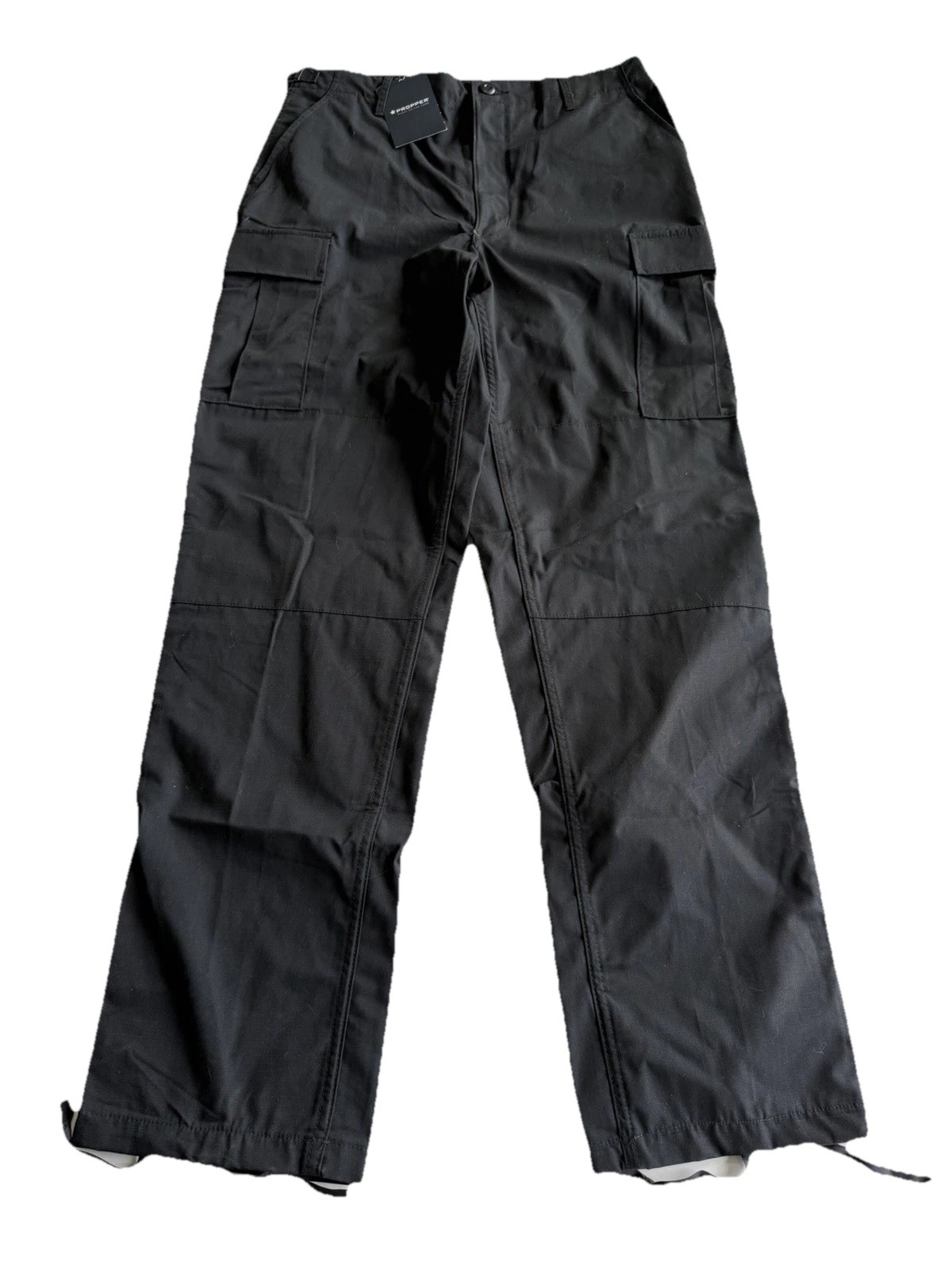 Propper BDU Uniform Pant- Ripstop Medium Long 34×34 Black Tactical Pant New NWT