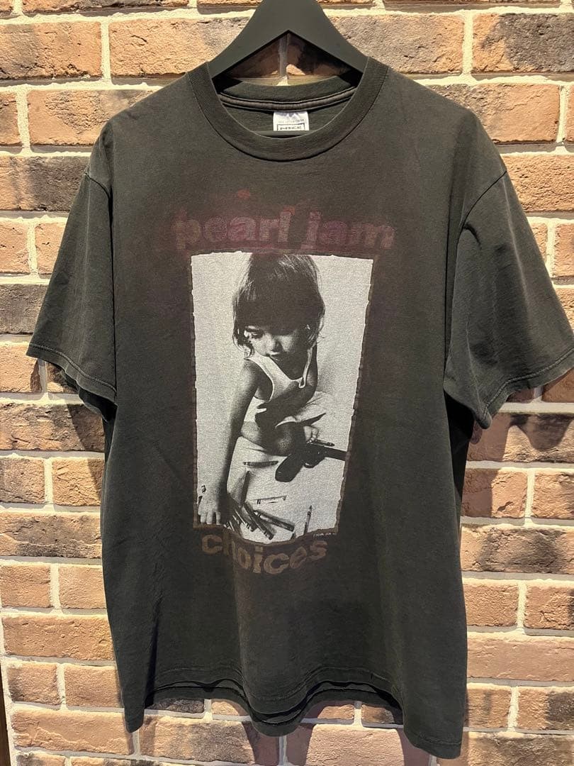 Vintage Pearl Jam Choices 90s Black T-Shirt