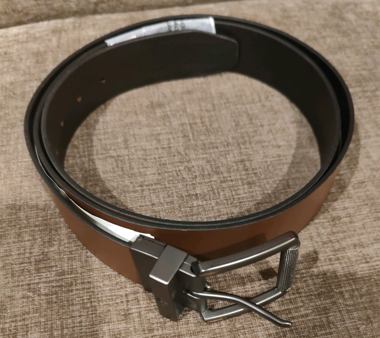 Timberland Reversible Cut-To-Fit Men’s Leather Belt (Black/Brown) Size 32-48 NEW