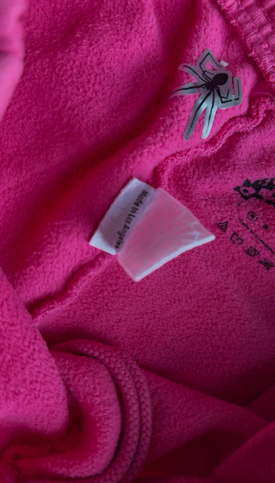 Sp5der P*nk V2 Sweat Pant Pink