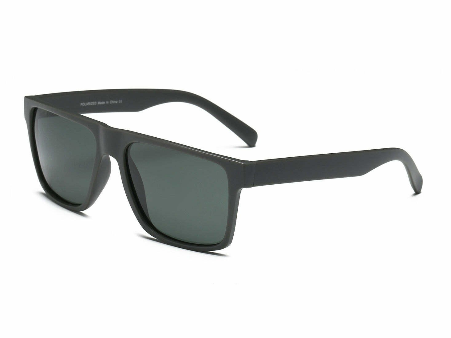 Retro Vintage Polarized Square Sunglasses UV Protection Outdoor Classic Shades