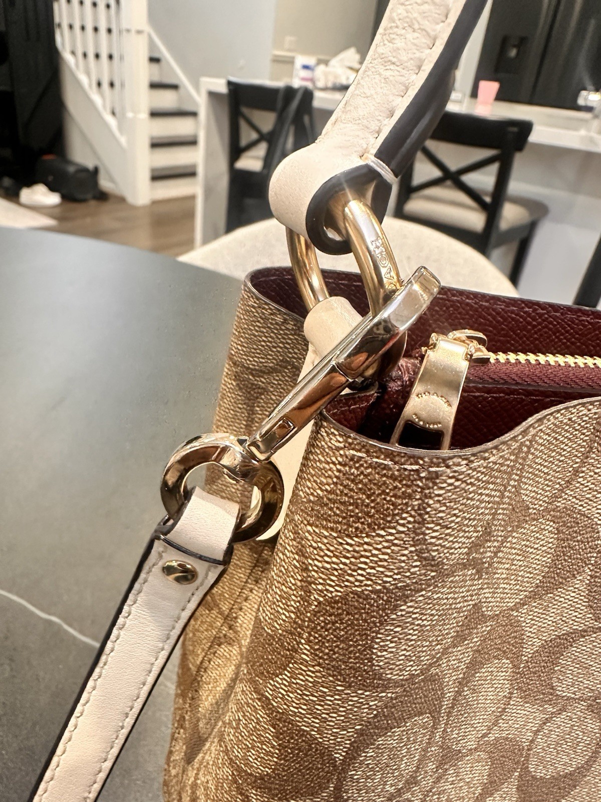 Coach Authentic Signature Small Town Bucket Bag Elevate your everyday style