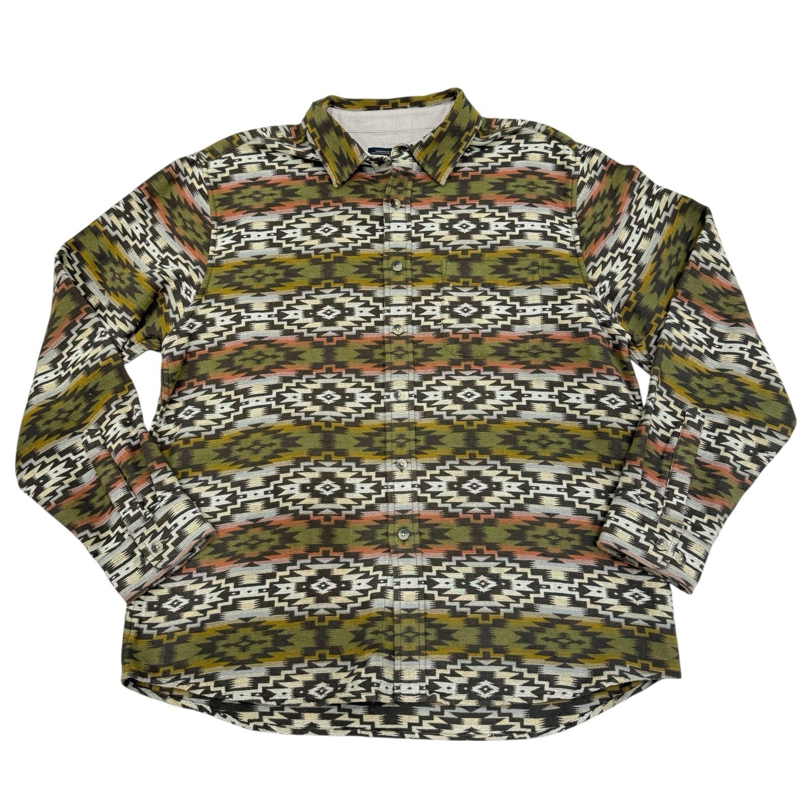 Pendleton Mesilla Doublesoft Marshall Chamois Shirt Men’s XLarge Brown Olive NWT