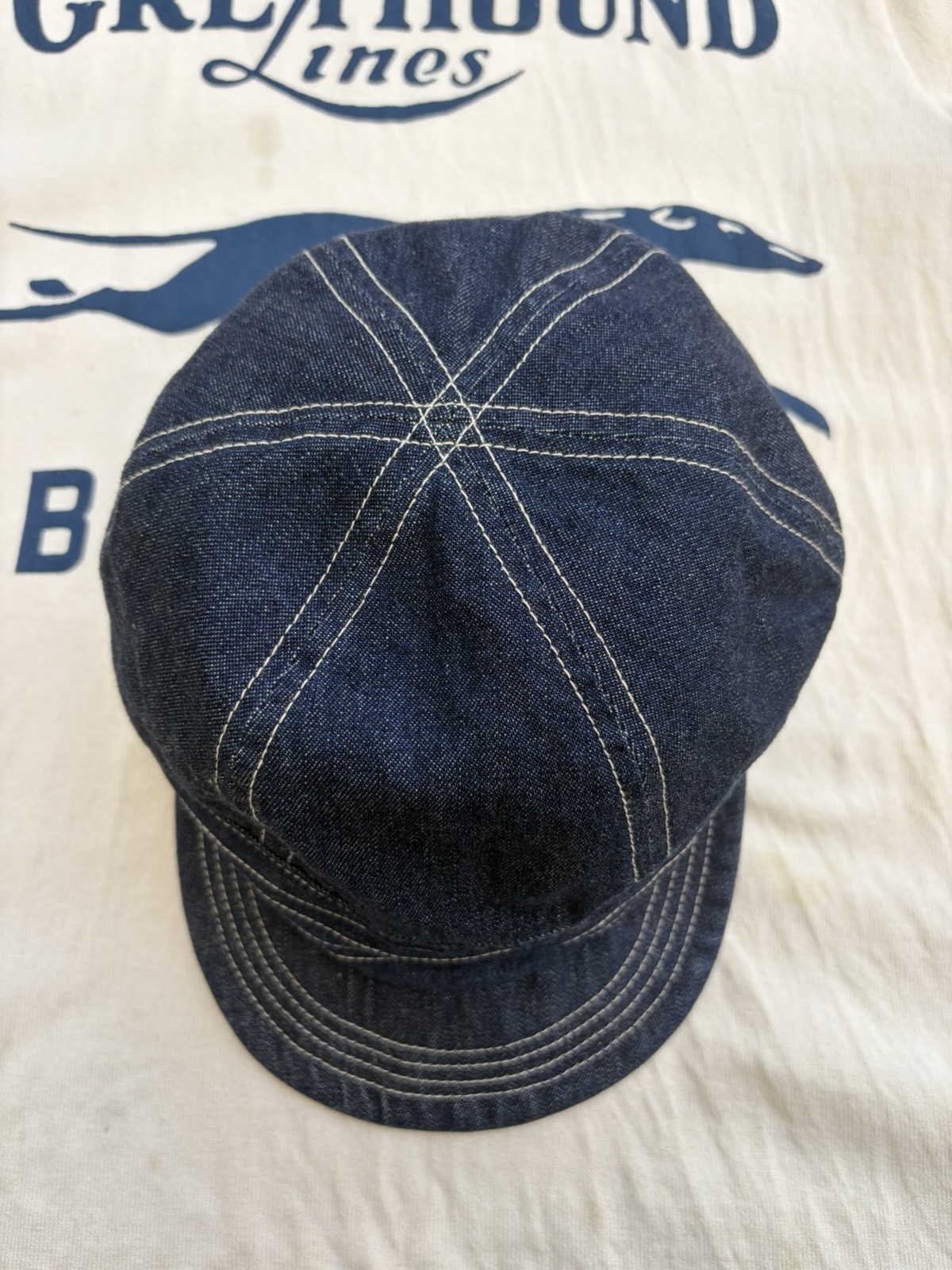 Freewheelers Union Special Overalls ‘Guthrie’ 10oz Denim Cap – Indigo Hat