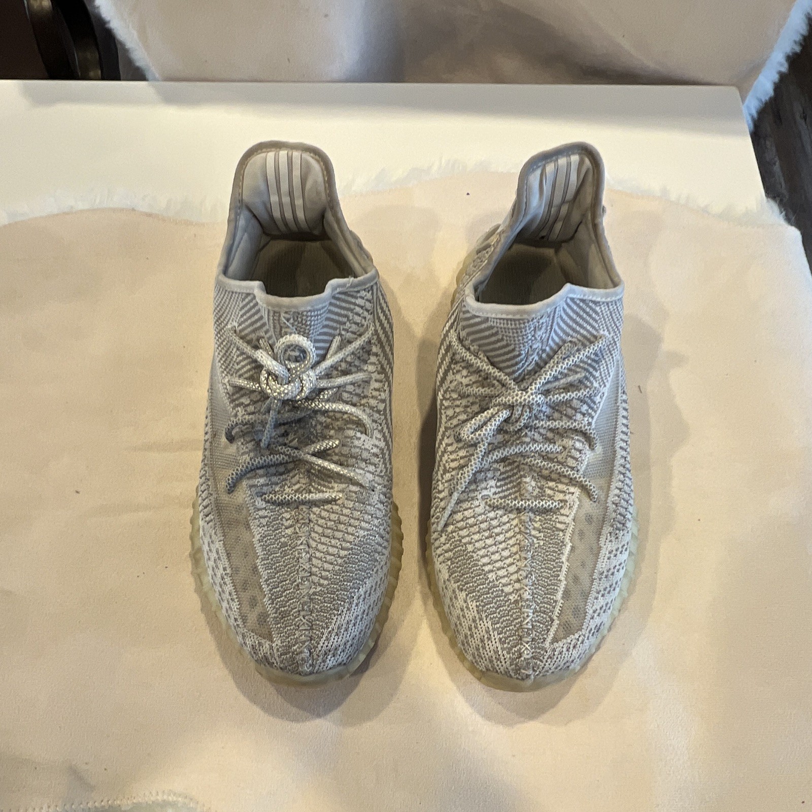 adidas Yeezy Boost 350 V2 Static Non-Reflective Men’s Low Top Sneakers 13.5