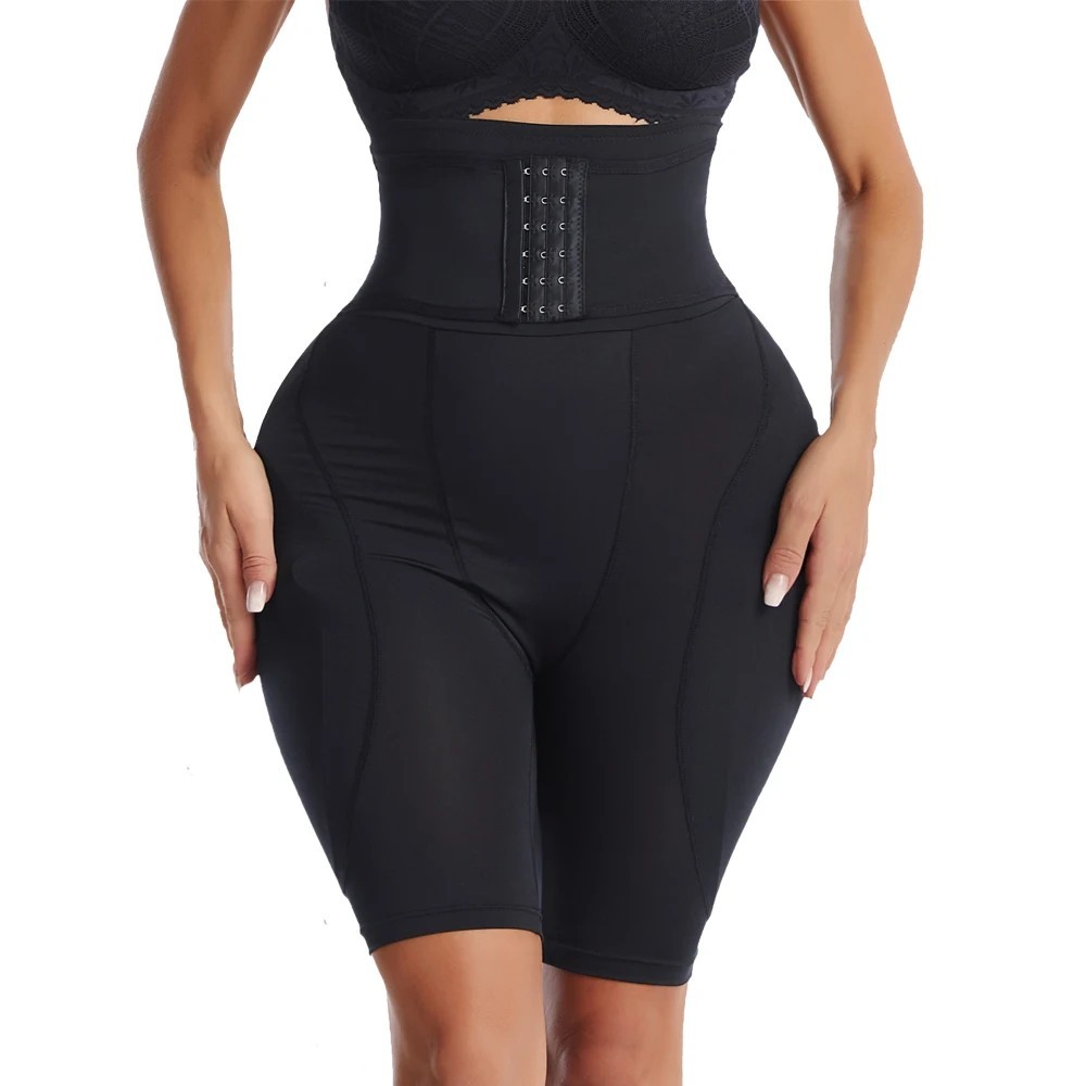 Women High Waist Hip Enhancer Shapewear Padded Butt Lifter Panties Body Shaper