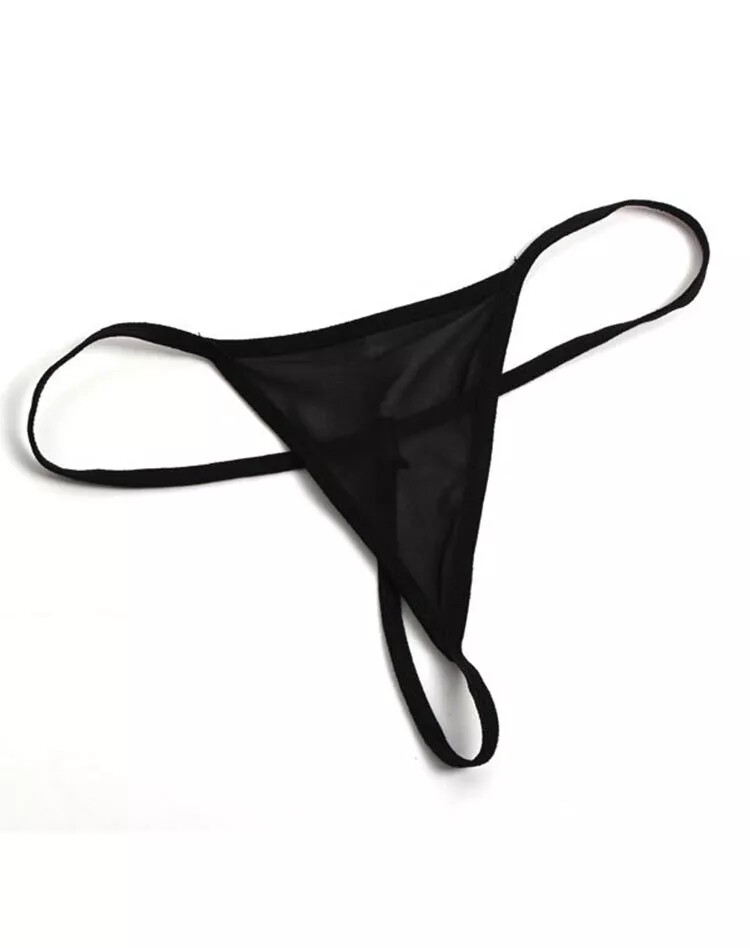 Sexy Womens Solid Cotton V-String Thong Lingerie Underwear Panty