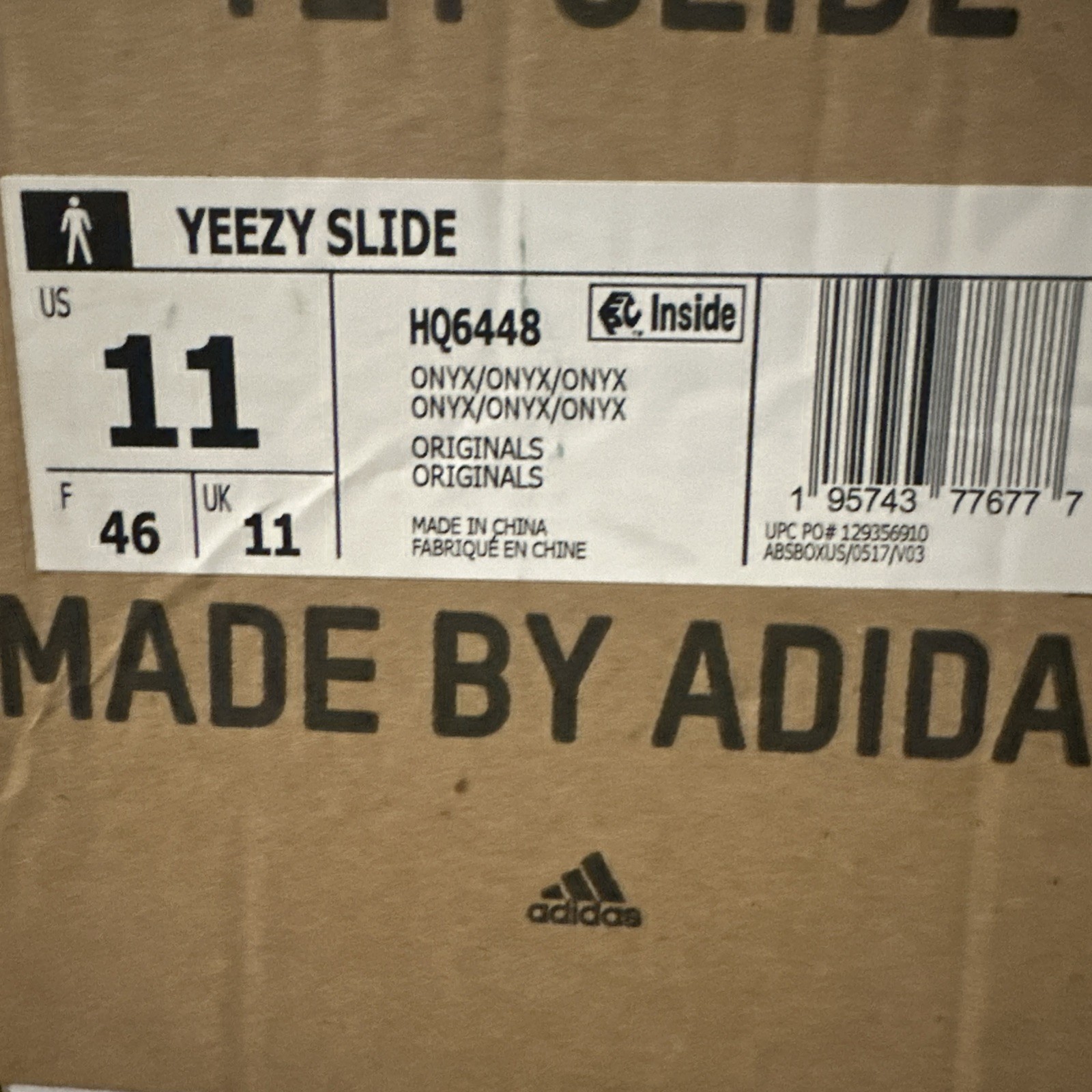 Adidas Yeezy Slide Onyx – Multiple Sizes – (100% Authentic) HQ6448