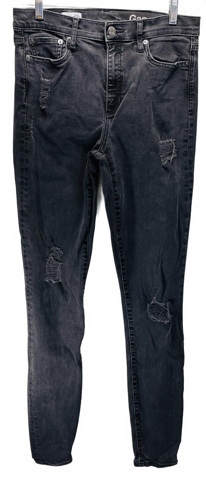 Gap 1969 Resolution True Skinny High Rise Jeans Size Ladies 30t