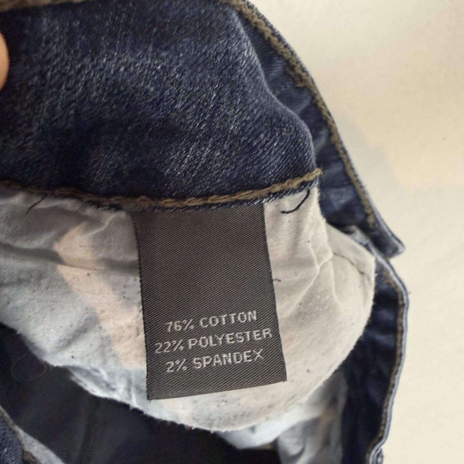 Avenue Denim Jeans Womens 20P Blue Medium Wash High Rise Straight Stretch