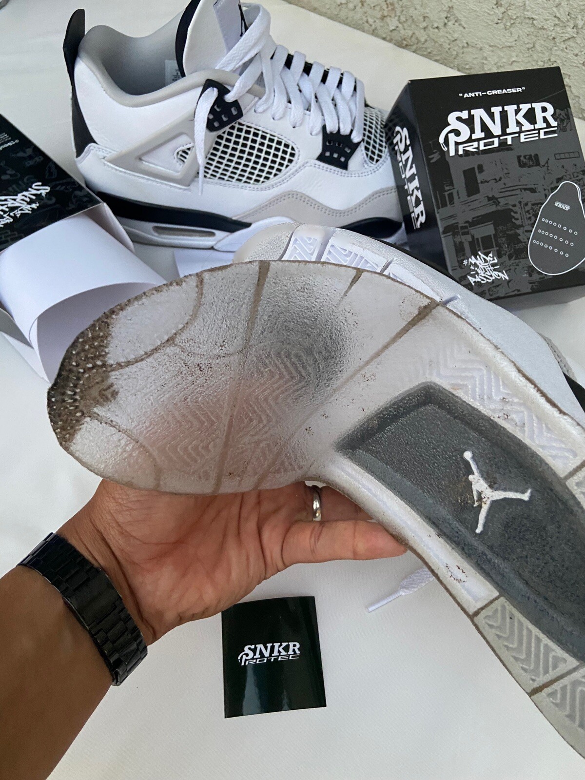 Shoe Sole Protector Sticker Ground Grip Sheets For Nike Jordan Adidas Sneakers🔥