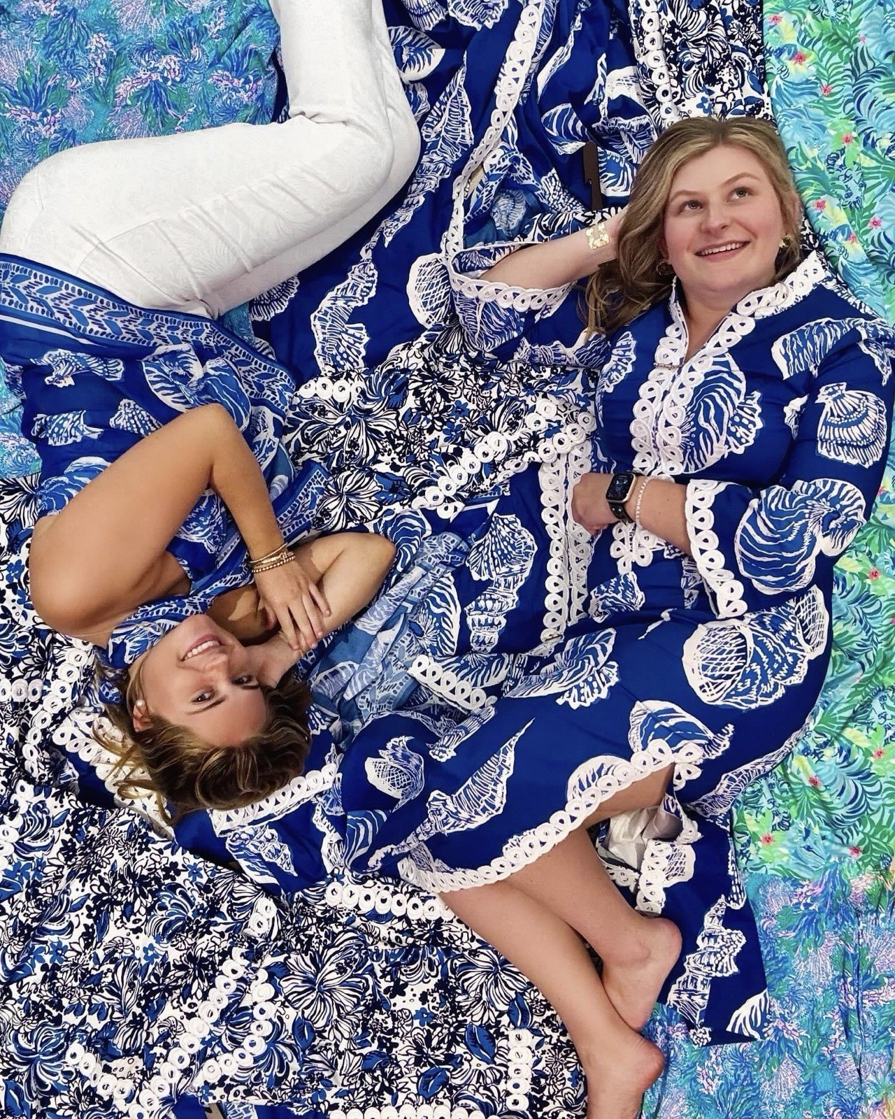 Lilly Pulitzer NWT Shealyn Stretch Maxi Caftan Shell Of A Good Time 🦄 Size 6,16