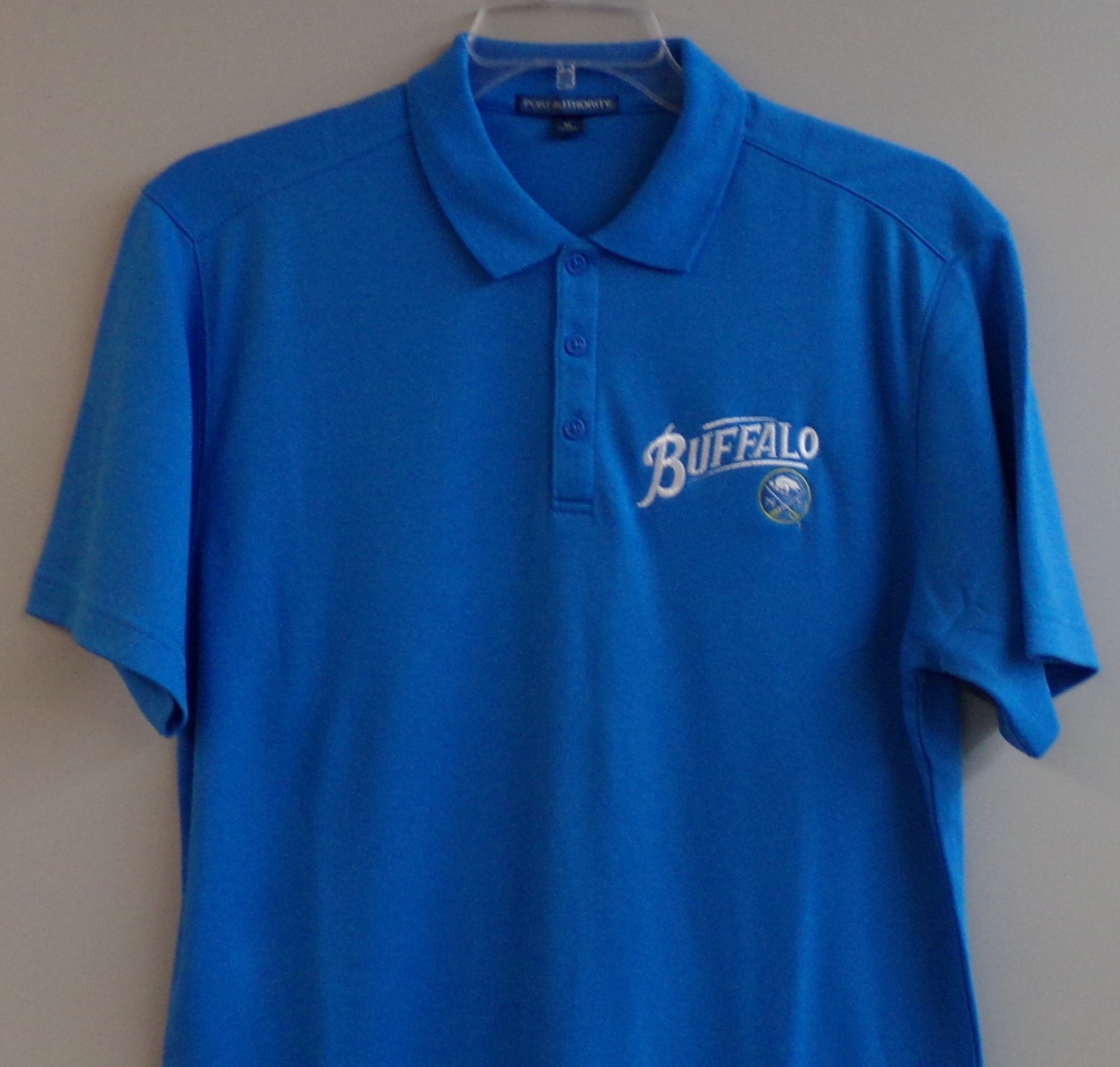 NHL Buffalo Sabres Mens Embroidered Polo Shirt XS-6XL, LT-4XLT Bisons New