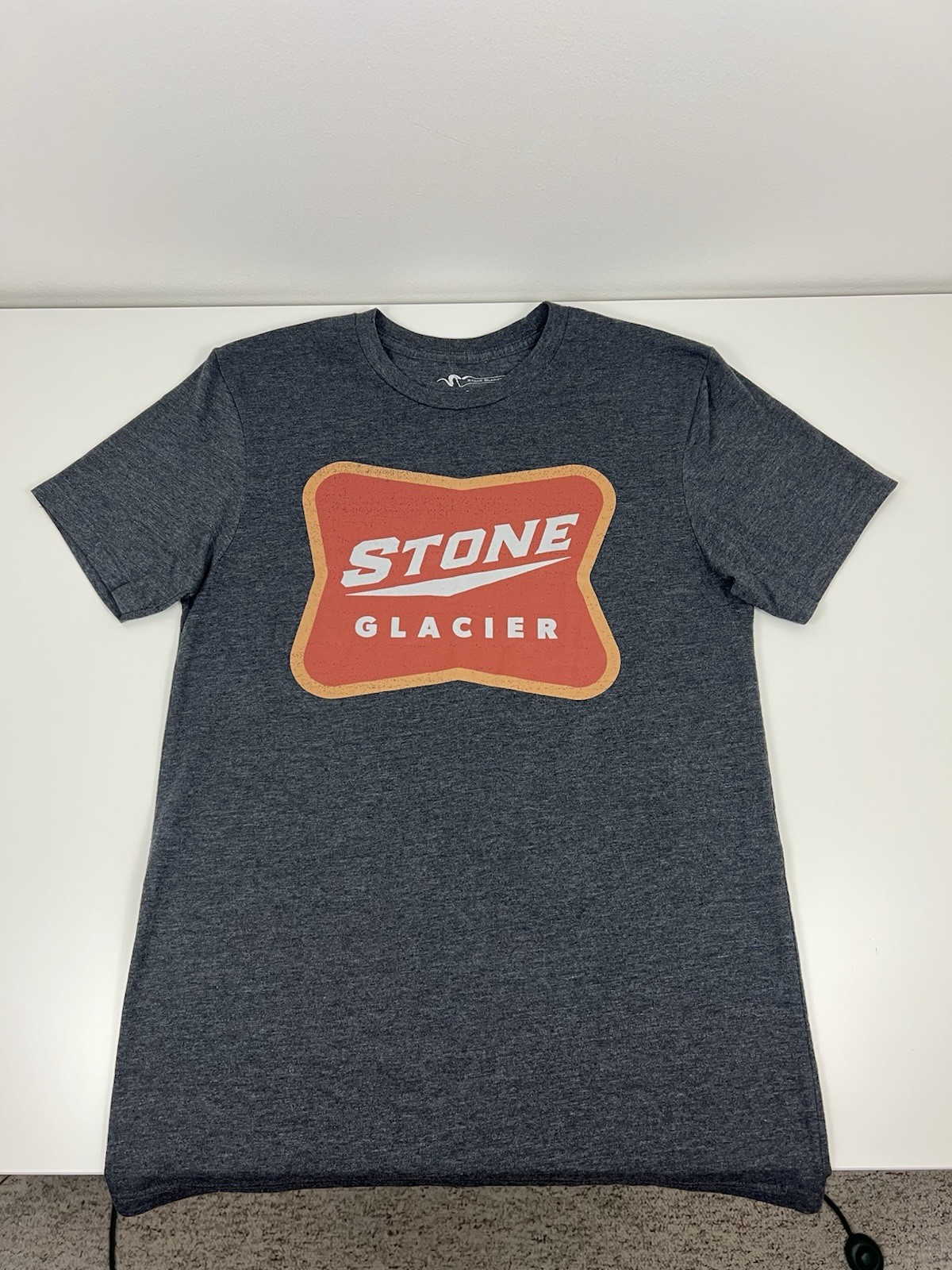 Stone Glacier Gray T Shirt Mens Size M Medium Hunting Hiking Camping EUC