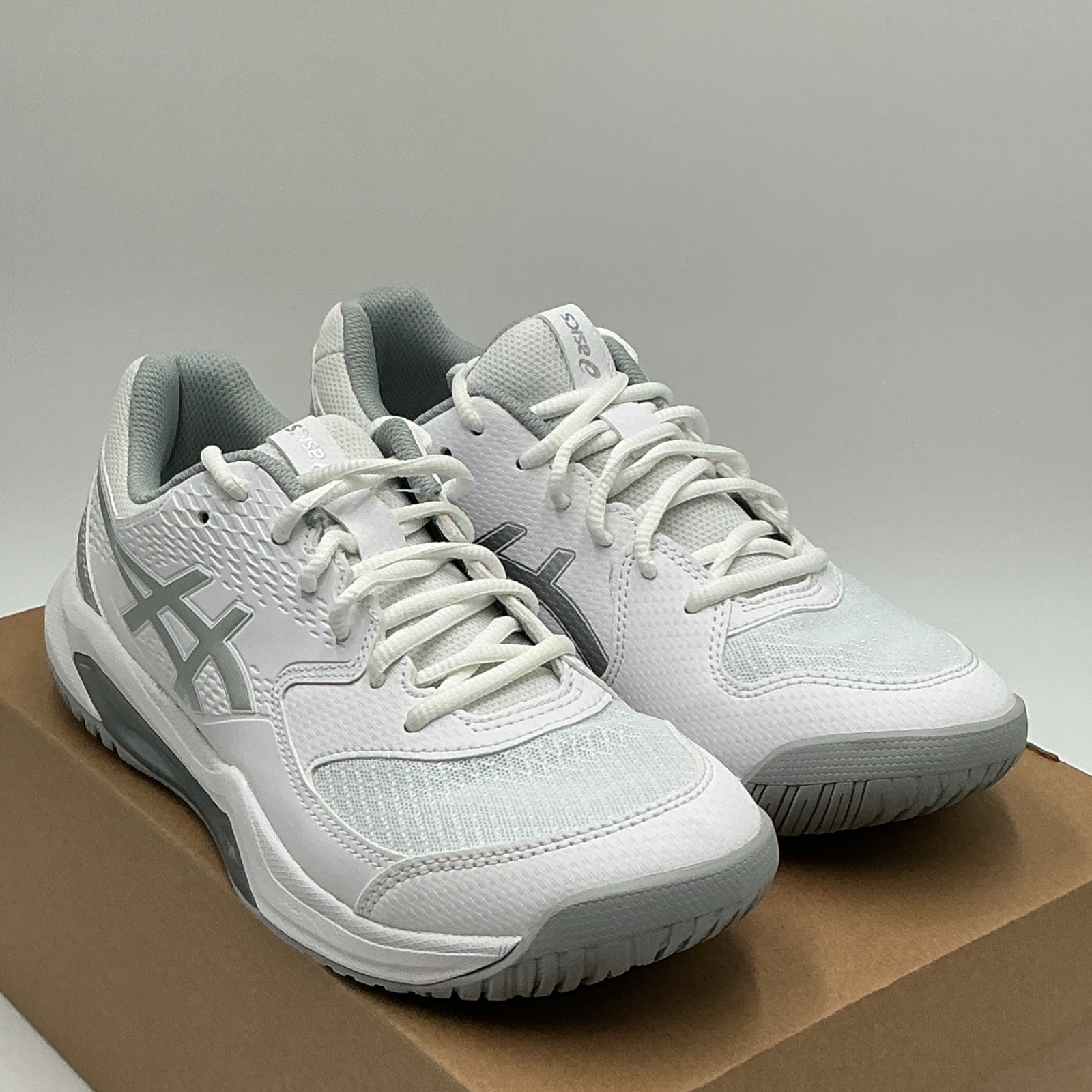 Asics Gel-Dedicate 8 1042A237-101 Sneakers Women’s 8 White Tennis Shoes Ebay2955