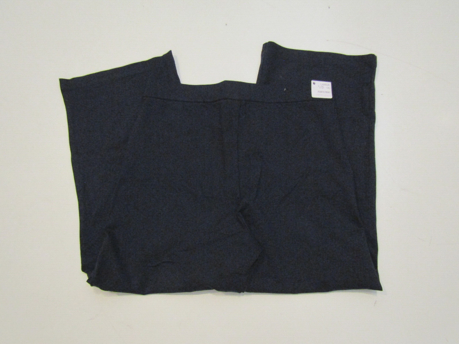NWT Womens GLORIA VANDERBILT Blue Ponte Pant Cropped Size Medium 8-10