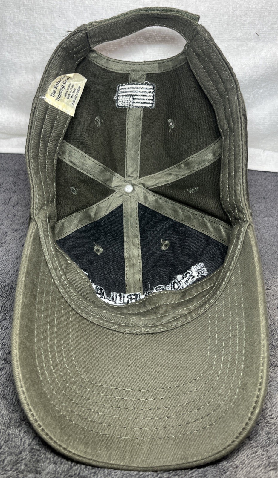 The Safariland Training Group Hook&Loop Ball Cap/ Pre owned/ Excellent