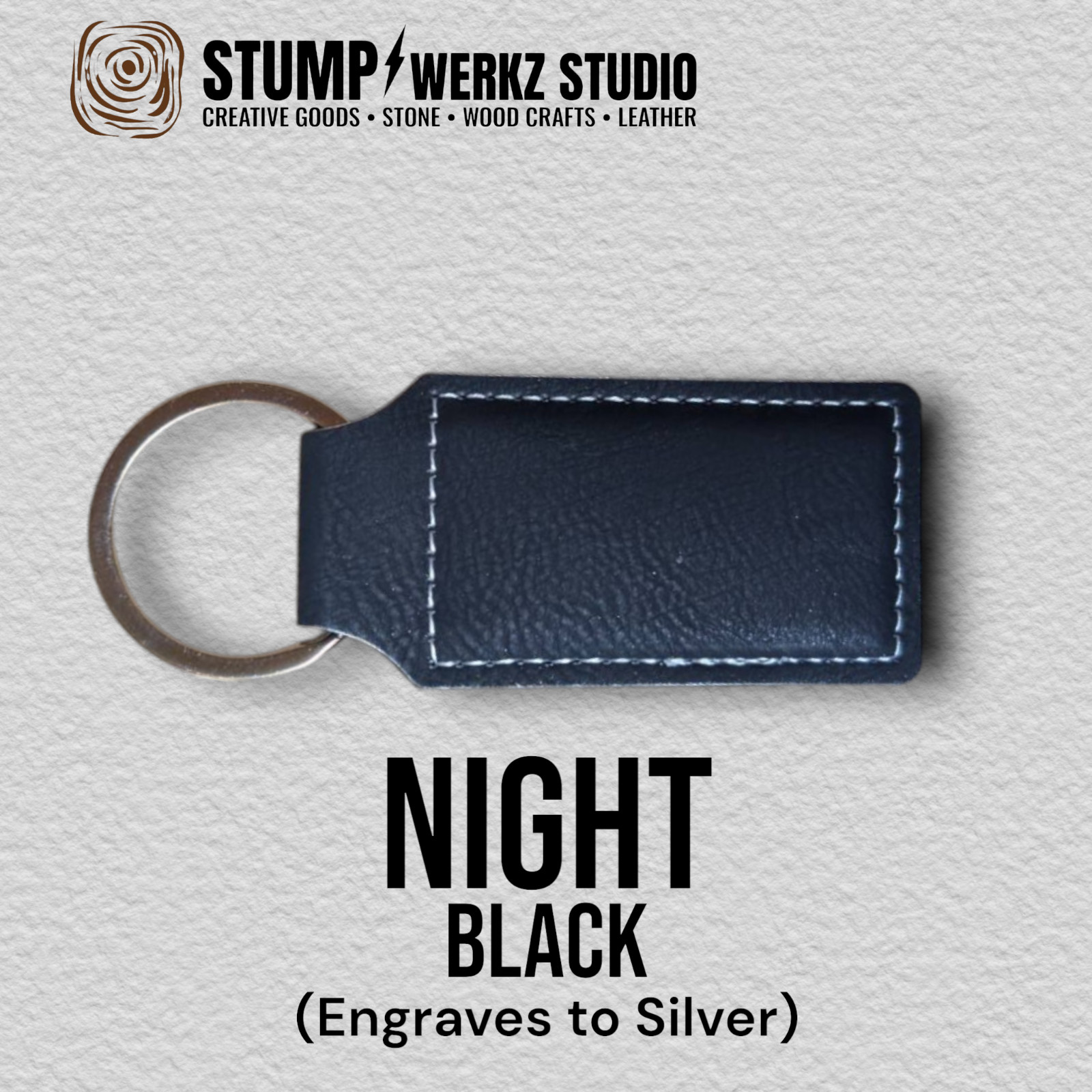 Custom Keychain Keyring Fob Luggage Bag Tag Personalized Name Initials Monogram