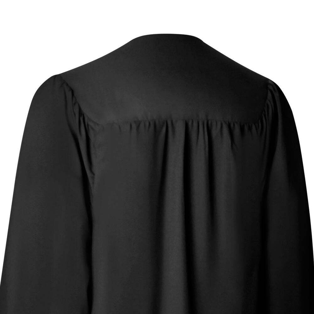 Endea Graduation Matte Black Graduation Gown & Cap