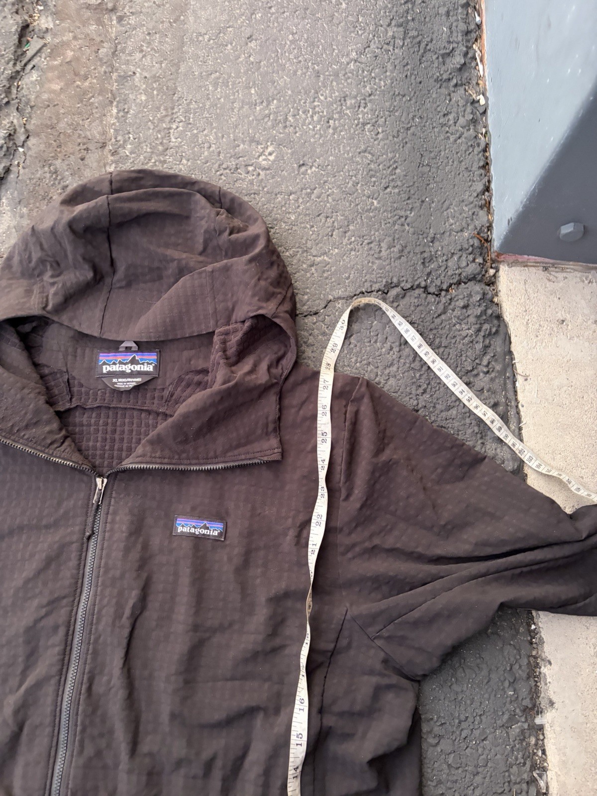 Patagonia R1 TechFace Fleece Jacket Hoody – Men’s X-Large Black