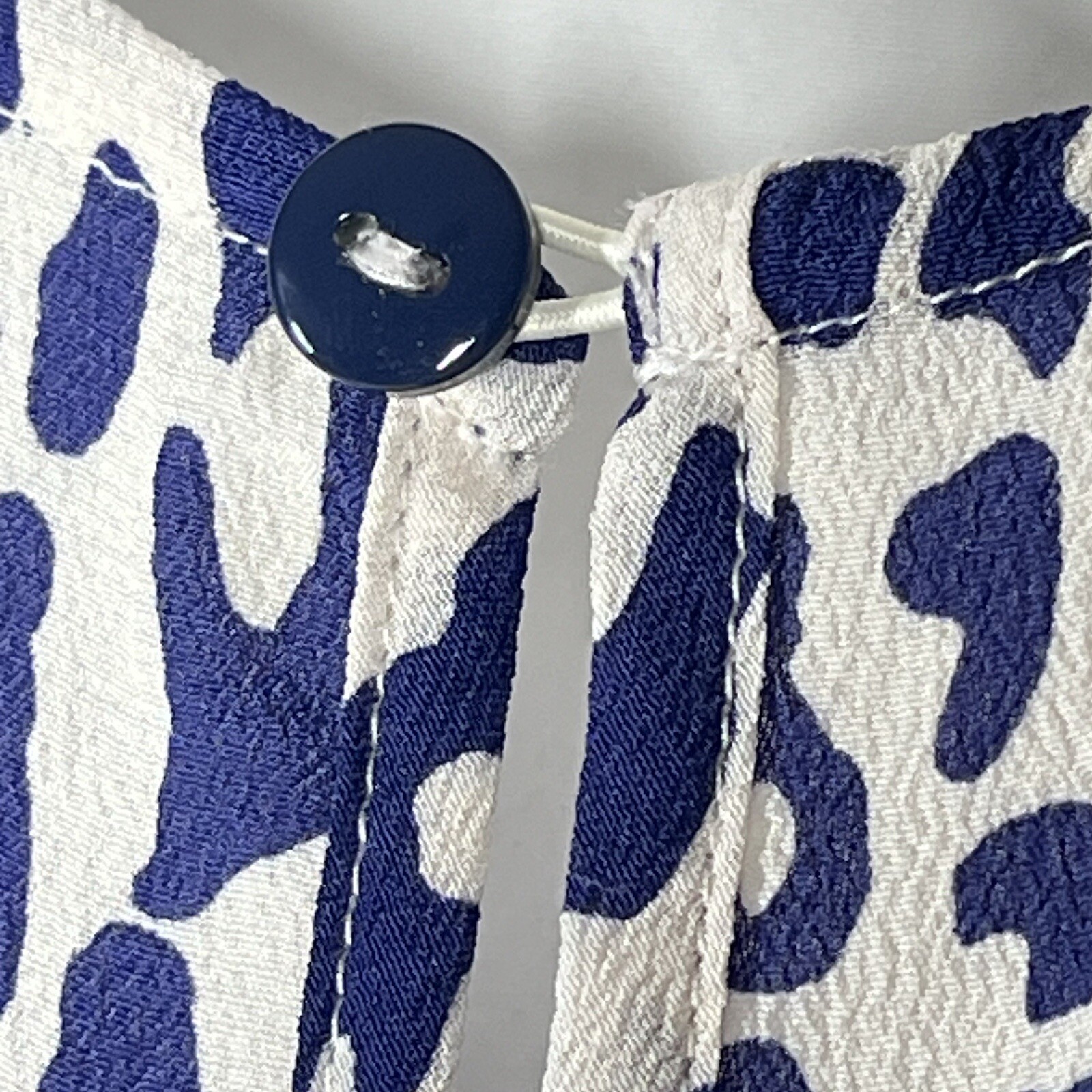 Baum Und Pferdgarten Silk Blend Maxi Dress EU36 US4 Smocked Leopard Cottage Core
