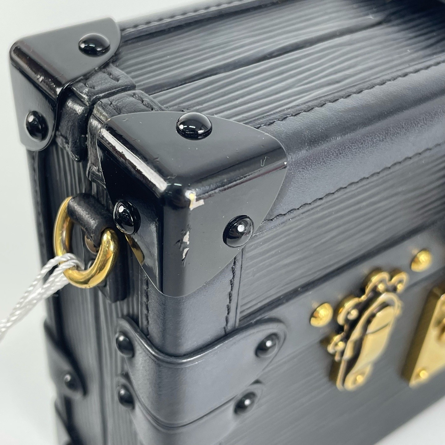 Louis Vuitton Pre-Owned Authentic Box Clutch Black 20×12.5×6cm