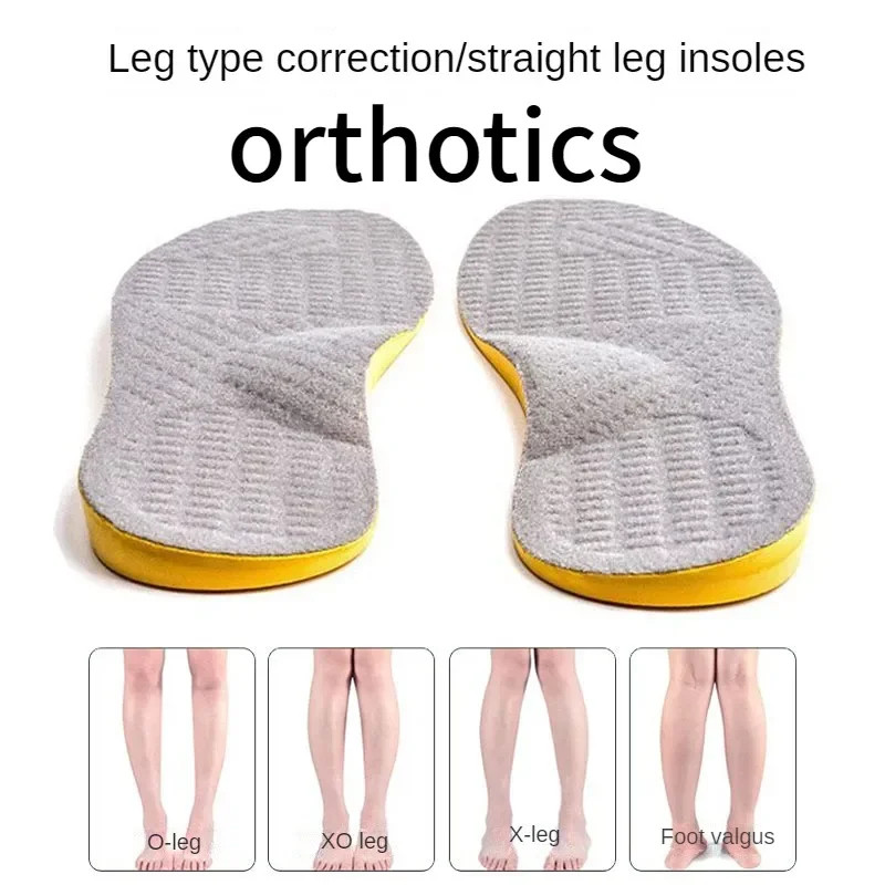 Flat Foot Orthopedic Insoles for Men Women Shoes Arch Support Insoles for Childr