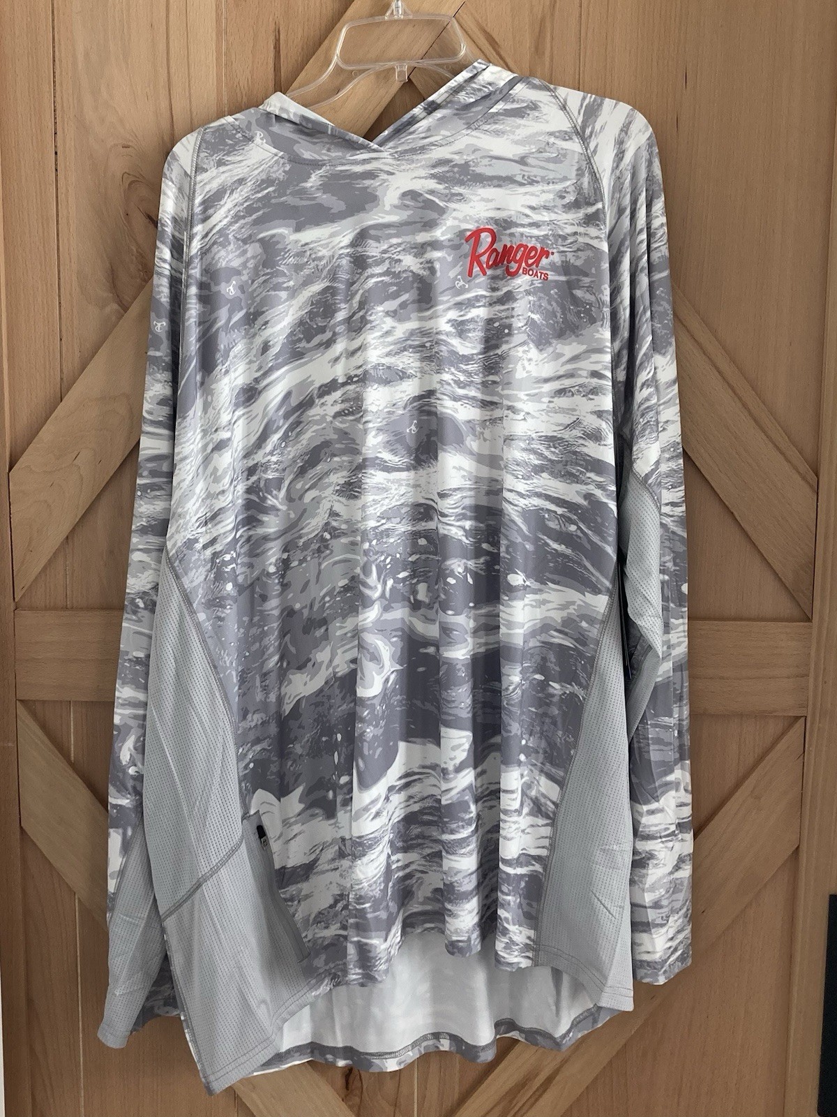 NEW Ranger Boats Performance Red Cup Hoodie Long Sleeve Size 4XL