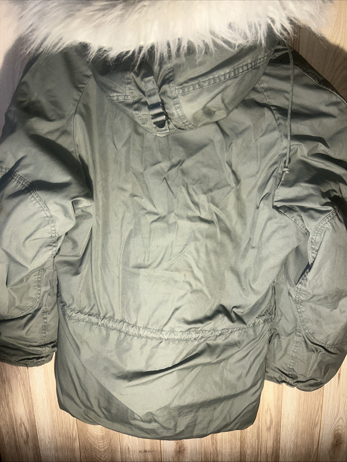 US Military Vintage Extreme Cold Weather Parka Size Small Type N-3B