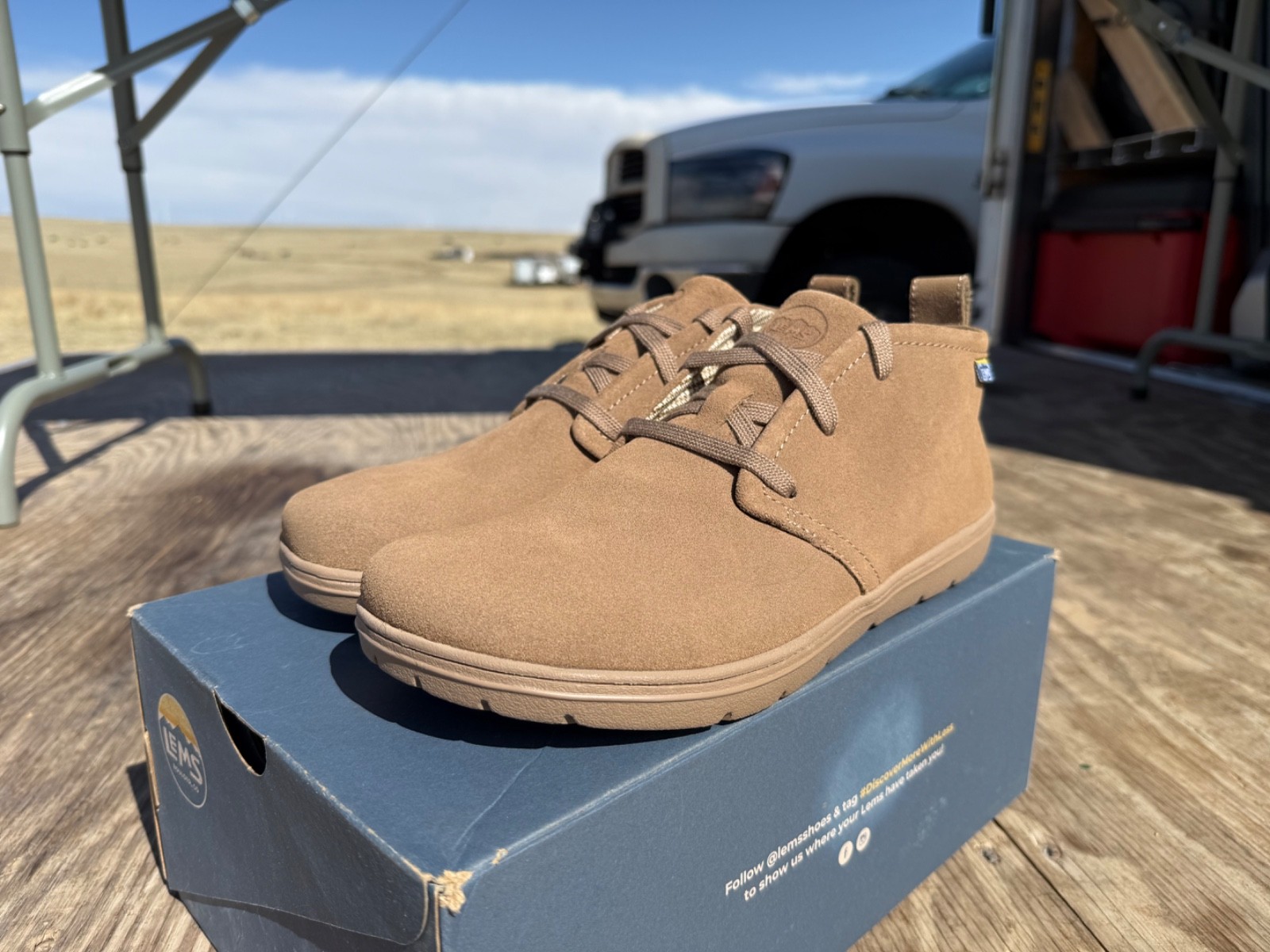 Lems Chukka Suede (Sandstone color) – M10