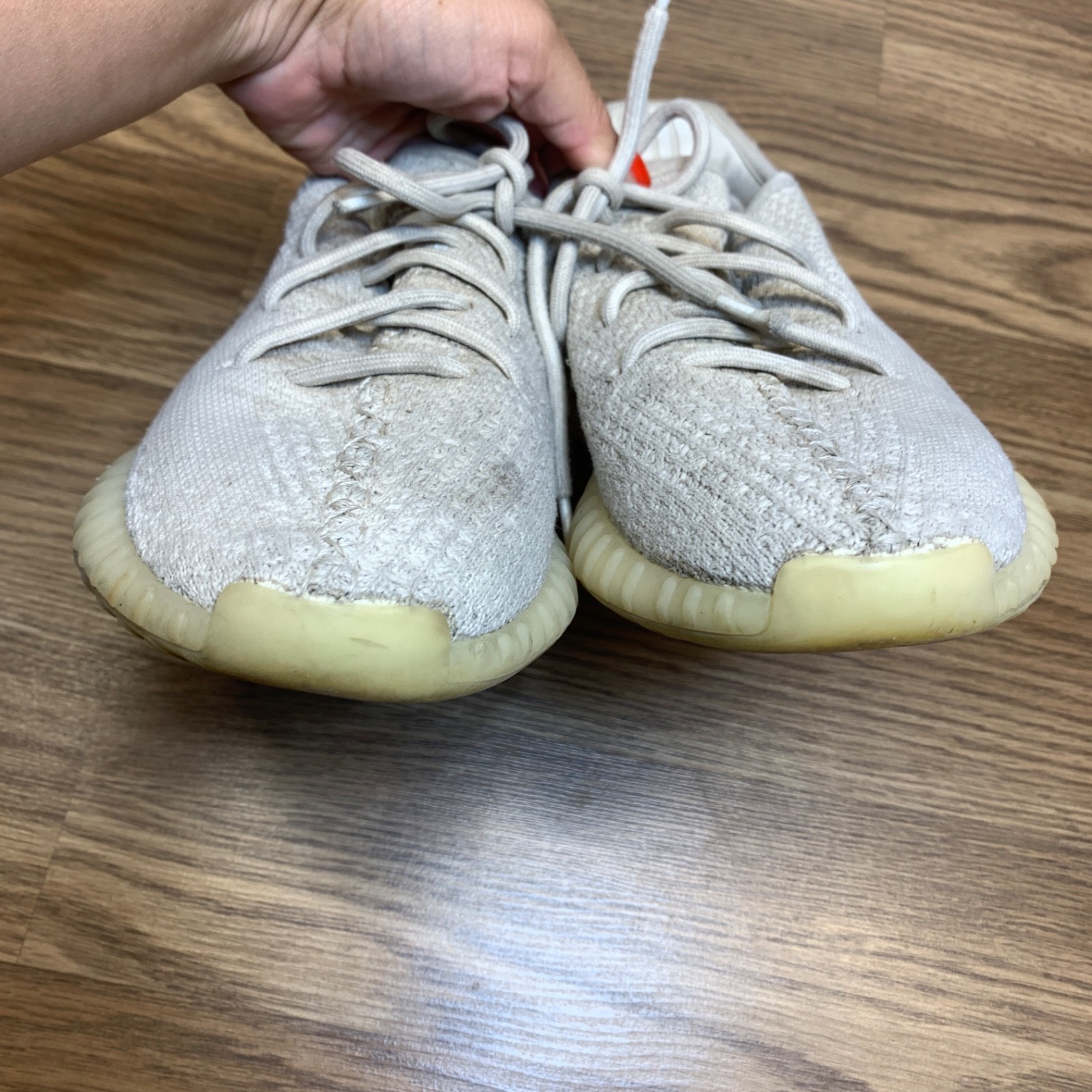 ADIDAS YEEZY Boost Men’s Size 38 5.5 Cream/white 350 V2 Ape 779001 Womens 7