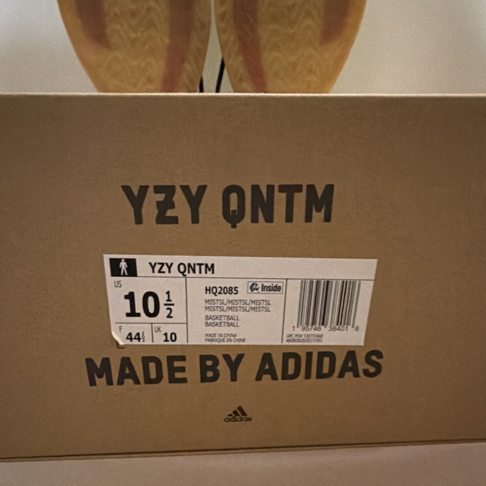 adidas Yeezy Quantum Mist Slate HQ2085 2023 Men’s High Top Sneaker