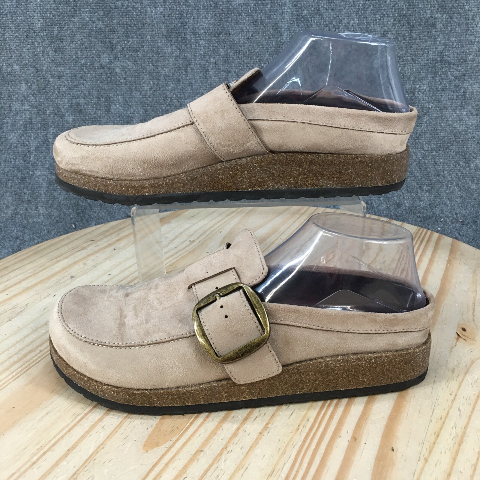 Mountain Sole by White Mountain Shoes Womens 11 M Clogs Slip On Comfort Brown